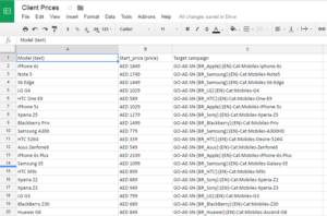 prices-spreadsheet